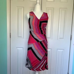 American Living multicolored fitting dress size 8